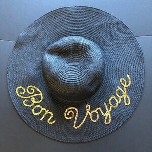 Marcus Adler sequin Bon Voyage floppy hat!